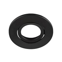 Obrázek pro produkt UNIVERSAL DOWNLIGHT kryt pro downlight IP20, výkyvný, kulatý, černý - BIG WHITE (SLV)