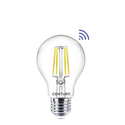 LED FILAMENT HRUŠKA ČIRÁ WIFI SMART 7W E27 CCT 2700-6500K 360d Tuya WiFi - CENTURY Obrázek pro produkt LED FILAMENT HRUŠKA ČIRÁ WIFI SMART 7W E27 CCT 2700-6500K 360d Tuya WiFi - CENTURY