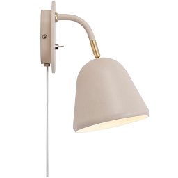 Obrázek pro produkt Fleur 15 nástěnné svítidlo béžová - NORDLUX