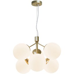 Obrázek pro produkt Ivona 6-Spot závěsné svítidlo mosaz - NORDLUX
