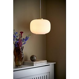 Obrázek pro produkt Milford 30 závěsné svítidlo opálová bílá - NORDLUX
