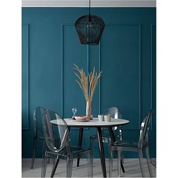 Obrázek pro produkt Závěsné svítidlo BREDO černý hliník černý kabel E27 1x12W 230V IP20 bez žárovky - NOVA LUCE