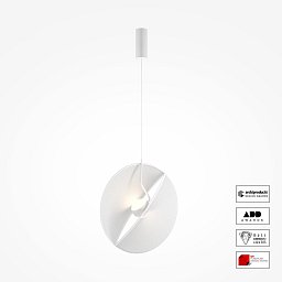 Obrázek pro produkt Závěsné svítidlo Reflex 3000K 14W teplá bílá bílý kov/akrylát design - MAYTONI