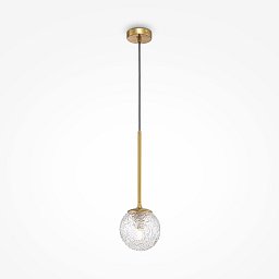 Obrázek pro produkt Závěsné svítidlo Ligero E27 40W průhledné sklo mosaz kov - MAYTONI