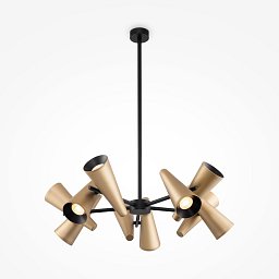 Obrázek pro produkt Závěsné svítidlo Giro 10xGU10 max 500W mosaz kov designové - MAYTONI