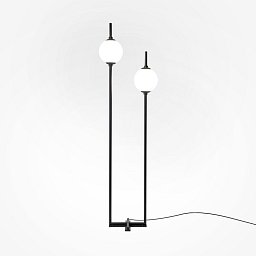 Obrázek pro produkt Stojací lampa The Sixth Sense 3000K 12W teplá bílá 750lm bílá/černá kov/sklo LED - MAYTONI