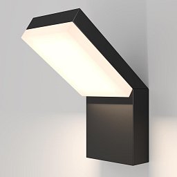 Obrázek pro produkt Nástěnné svítidlo Paso 3000K 12W teplá bílá 865lm černý hliník IP54 - MAYTONI