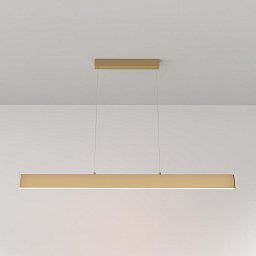 Obrázek pro produkt Závěsné svítidlo Step 3000K 30W teplá bílá zlatá kov přímé a nepřímé světlo - MAYTONI