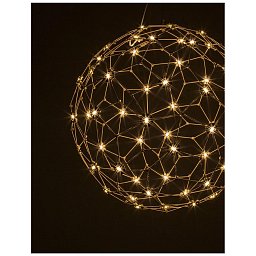Obrázek pro produkt Závěsné svítidlo SOLE zlatý kov LED 21.6W 230V 3000K IP20 - NOVA LUCE