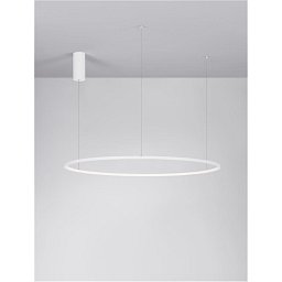 Obrázek pro produkt Závěsné svítidlo TARQUIN bílý hliník a akryl LED 58W 230V 3000K IP20 stmívatelné - NOVA LUCE