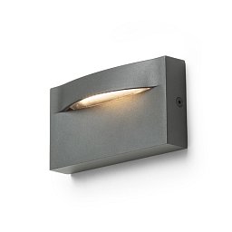 Obrázek pro produkt BOBO RC nástěnná antracitová 230V LED 8W IP65 3000K - RED - DESIGN RENDL