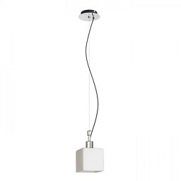 DADOS NEW závěsná opálové sklo/chrom 230V E27 28W - RED - DESIGN RENDL Obrázek pro produkt DADOS NEW závěsná opálové sklo/chrom 230V E27 28W - RED - DESIGN RENDL