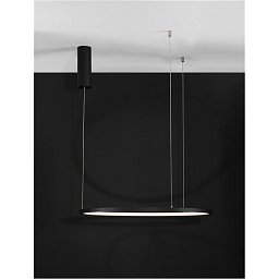 Obrázek pro produkt Závěsné svítidlo TARQUIN černý hliník a akryl LED 36W 230V 3000K IP20 stmívatelné - NOVA LUCE