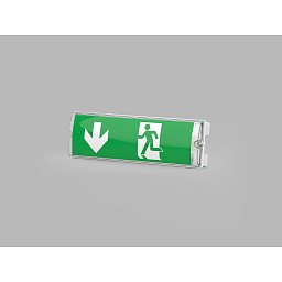 LED2 Nástěnné svítidlo SAFE ON 3W 6000K Emergency 3h bílá - LED2 Lighting Obrázek pro produkt LED2 Nástěnné svítidlo SAFE ON 3W 6000K Emergency 3h bílá - LED2 Lighting