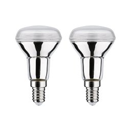 Standard 230V LED reflektor R50 E14 2ks-sada 2x5W 2700K stříbrná - PAULMANN Obrázek pro produkt Standard 230V LED reflektor R50 E14 2ks-sada 2x5W 2700K stříbrná - PAULMANN