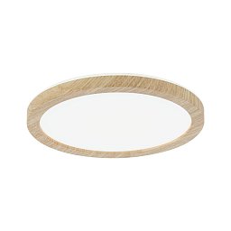 Obrázek pro produkt LED Panel Atria Shine Backlight IP44 kruhové 190mm 11,2W 4000K design dřevo - PAULMANN
