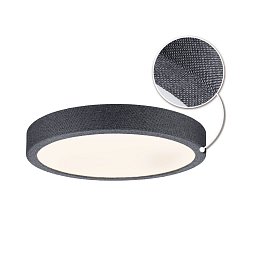 LED Panel Cosara IP44 kruhové 300mm 15W 3000K tmavěšedá - PAULMANN Obrázek pro produkt LED Panel Cosara IP44 kruhové 300mm 15W 3000K tmavěšedá - PAULMANN
