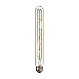 Obrázek pro produkt LED žárovka trubková 7W E27 230V T10 čirá stmívatelná 4ks - HUDSON VALLEY
