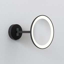 Nástěnné zrcadlo Mascali Round LED matná černá - ASTRO Lighting Obrázek pro produkt Nástěnné zrcadlo Mascali Round LED matná černá - ASTRO Lighting