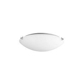 Obrázek pro produkt Stropní svítidlo ANCO matné bílé sklo chromovaný kov E27 1x12 W - NOVA LUCE