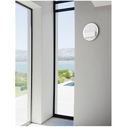 Obrázek pro produkt Nástěnné svítidlo POLSO matný bílý hliník LED 6W 3000K - NOVA LUCE