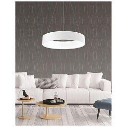 Obrázek pro produkt Závěsné svítidlo RANDO matný bílý hliník a akryl LED 42W 230V 3000K IP20 - NOVA LUCE