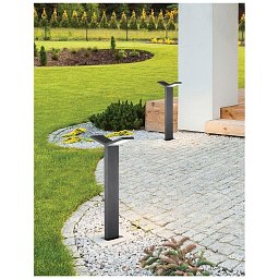 Obrázek pro produkt Venkovní sloupkové svítidlo PARK hliník tmavě šedá akrylový difuzor LED 2x6W 3000K 220-240V 120st. IP54 AC vč. driveru - NOVA LUCE