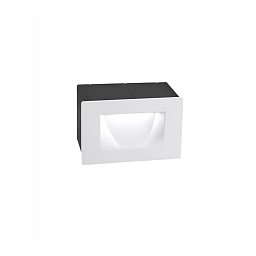 Obrázek pro produkt Venkovní zapuštěné svítidlo do zdi KRYPTON bílý hliník LED 3W 3000K 220-240V 15st. IP54 - NOVA LUCE