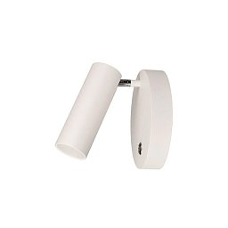 Obrázek pro produkt Bodové svítidlo UMBERTO bílý kov dotykový vypínač na těle GU10 1x40W - NOVA LUCE