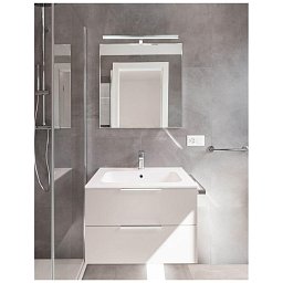 Nástěnné svítidlo nad zrcadlo VANESE chromovaný hliník a akryl LED 18W 3000K IP44 - NOVA LUCE Obrázek pro produkt Nástěnné svítidlo nad zrcadlo VANESE chromovaný hliník a akryl LED 18W 3000K IP44 - NOVA LUCE