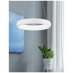 Obrázek pro produkt Svítdilo závěsné ALBI bílý hliník a akryl LED 32W 230V 3000K IP20 stmívatelné - NOVA LUCE