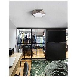 Obrázek pro produkt Stropní svítidlo DARIUS stropní svítidlo kov a akrylový difuzor bronz zvenku a matná bílá uvnitř E27 4x12W - NOVA LUCE