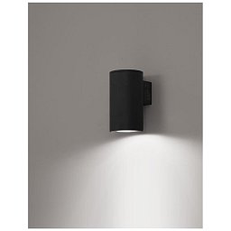 Obrázek pro produkt Venkovní nástěnné svítidlo ALP černý hliník a sklo LED Chip Cree 2x10W 220-240V 3000K 7st. IP65 - NOVA LUCE