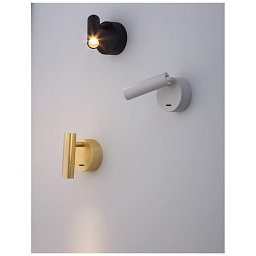 Obrázek pro produkt Bodové svítidlo CLIP černý hliník LED Philips 3W vypínač na těle 3000K IP20 - NOVA LUCE