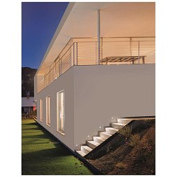 Obrázek pro produkt Venkovní zapuštěné svítidlo do zdi PASSAGGIO bílý hliník LED 1W 3000K 3V IP54 délka kabelu 1.80m použijte driver 9020170 - NOVA LUCE