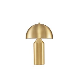 Obrázek pro produkt Stolní lampa BOLT mosazný zlatý kov E27 1x12W 230V IP20 bez žárovky - NOVA LUCE
