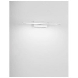 Obrázek pro produkt Nástěnné svítidlo nad zrcadlo MONDRIAN bílý hliník a akryl LED 12W 220-240V 3000K IP44 - NOVA LUCE