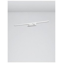 Obrázek pro produkt Nástěnné svítidlo nad obrazy a zrcadla LIVIA bílý hliník a akryl LED 30W 230V 3000K IP44 - NOVA LUCE