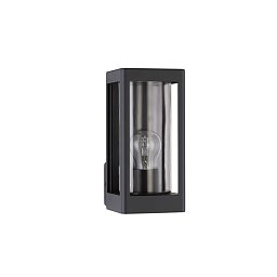 Obrázek pro produkt Venkovní nástěnné svítidlo FIGO tmavě šedý hliník a čiré sklo E27 1x12W 220-240V bez žárovky IP54 - NOVA LUCE