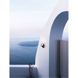 Obrázek pro produkt Venkovní nástěnné svítidlo CAPO černý hliník a tvrzený skleněný difuzor LED 3W 3000K 220-240V IP65 - NOVA LUCE