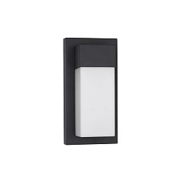 Obrázek pro produkt Venkovní nástěnné svítidlo LETO černý hliník akrylový difuzor LED 18W 3000K 220-240V 120st. IP65 - NOVA LUCE