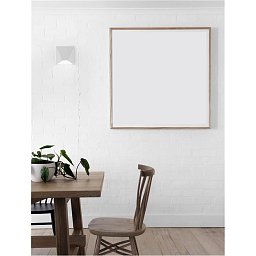 Obrázek pro produkt Nástěnné svítidlo BAZZ bílý hliník a akryl LED 3W 230V 3000K IP20 - NOVA LUCE