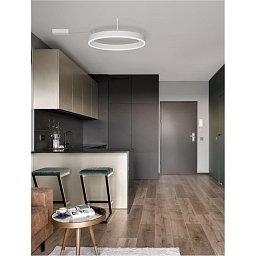 Obrázek pro produkt Stropní svítidlo MOTIF LED stropní svítidlo bílý hliník 3000K IP20 40W 220-240V stmívatelné - NOVA LUCE