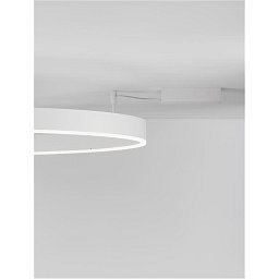Obrázek pro produkt Stropní svítidlo MOTIF LED stropní svítidlo bílý hliník 3000K 55W IP20 220-240V stmívatelné - NOVA LUCE