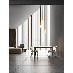 Obrázek pro produkt Závěsné svítidlo MONET mosazné železo a sklo 2xE27 D 27 H120 - NOVA LUCE