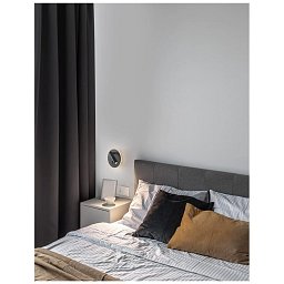 Obrázek pro produkt Bodové svítidlo PENOR černá ocel a hliník akryl vypínač na těle LED Cree 9W 230V 3000K IP20 - NOVA LUCE