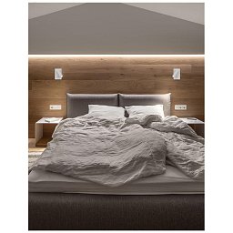 Obrázek pro produkt Bodové svítidlo DONA bílý hliník LED Cree 3W 230V vypínač na těle 3000K IP20 - NOVA LUCE