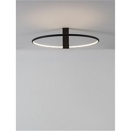 Obrázek pro produkt Stropní svítidlo GARVE černá ocel+hliník LED 35W stmívatelné - NOVA LUCE