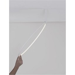 Obrázek pro produkt Stropní svítidlo GARVE bílá ocel+hliník LED 35W stmívatelné - NOVA LUCE