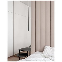 Obrázek pro produkt Závěsné svítidlo GOCCIO černý hliník a ocel černý kabel LED 7W 230V 3000K IP20 - NOVA LUCE